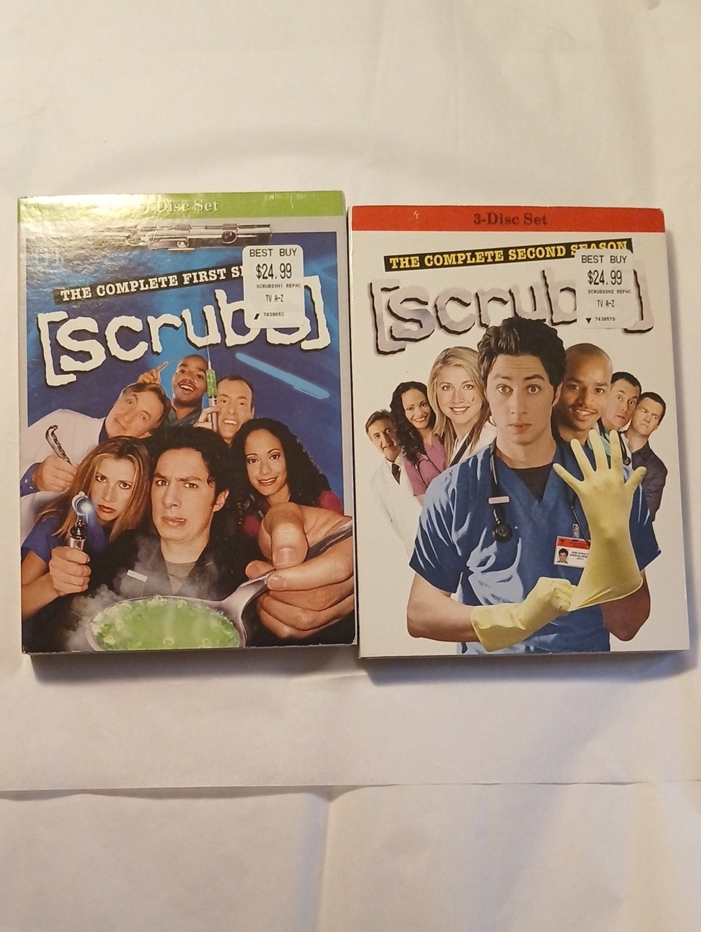 🍊3/$15🍊 Scrubs: Complete First & Second Season DVD Sets